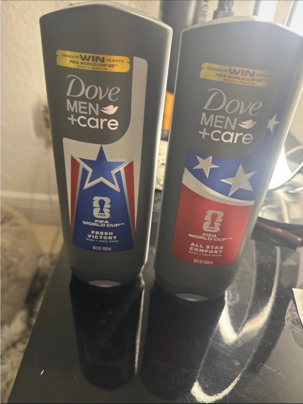 Men+Care Fresh Victory Body & Face Wash - Grey with Blue Accent